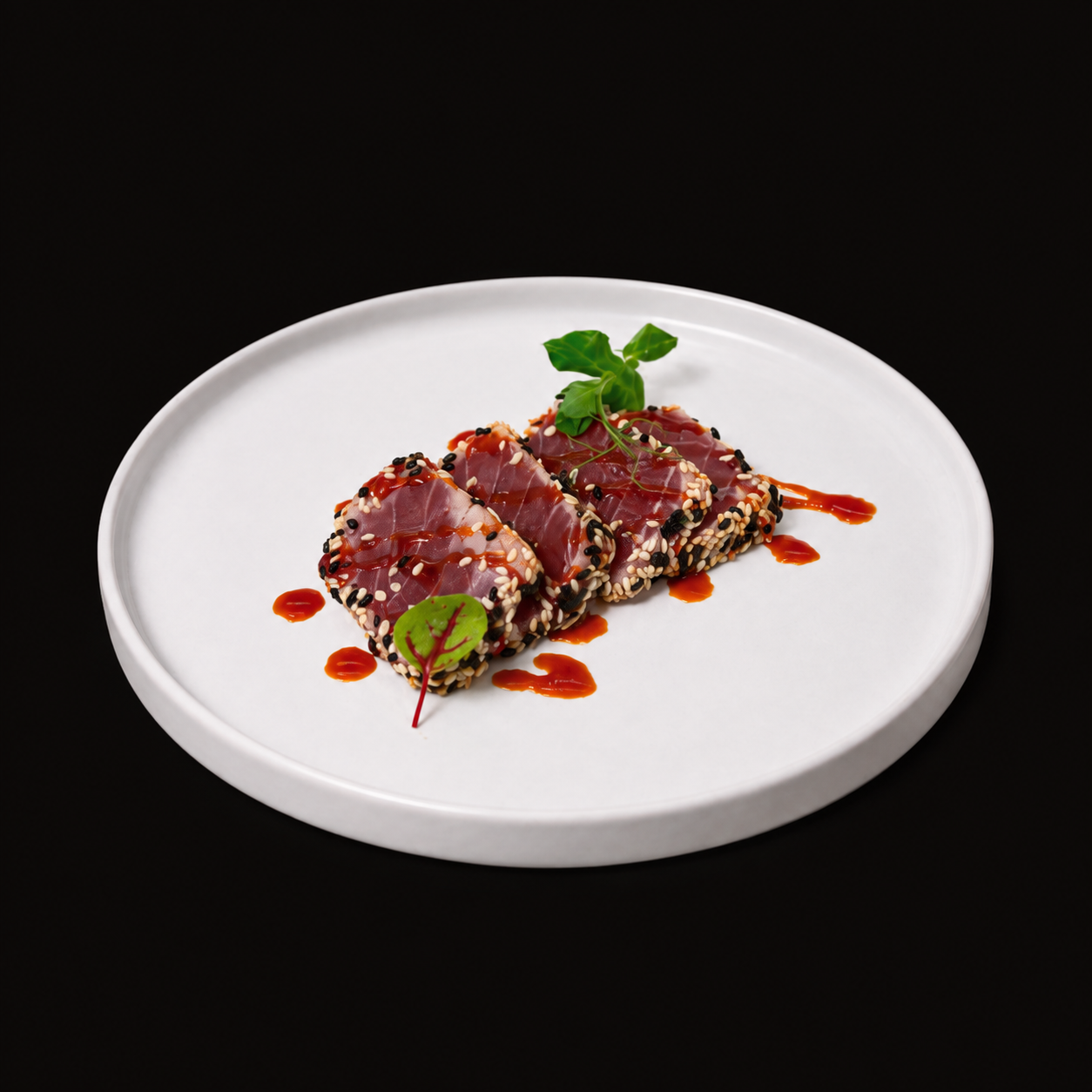 Tuna sushi selection
